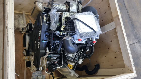 ALCAN Complete Turbo Diesel Engine Assembly | Full Engine Motor With ECU, Turbocharger & Accessories For Light Truck / Commercial Vehicle Replacement