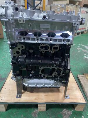  4 Cylinder Petrol Engine Long Block, Bare Engine Assembly with Cylinder Head for Car Replacement & Engine Rebuild