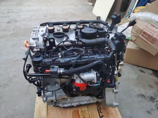 4 Cylinder Turbocharged Complete Gasoline Engine Assembly, Ready-to-Install Full Engine with Turbocharger & Wiring Harness for Car Replacement