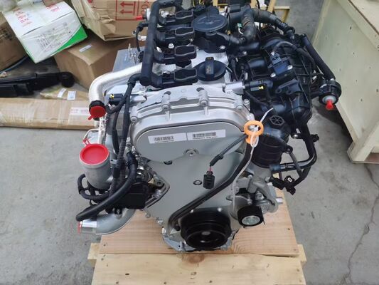 4 Cylinder Turbocharged Complete Gasoline Engine Assembly, Ready-to-Install Full Engine with Turbo & Wiring Harness for Car Replacemen