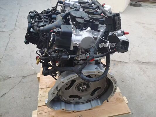4 Cylinder Turbocharged Complete Gasoline Engine Assembly, Ready-to-Install Full Engine with Turbo & Wiring Harness for Car Replacement